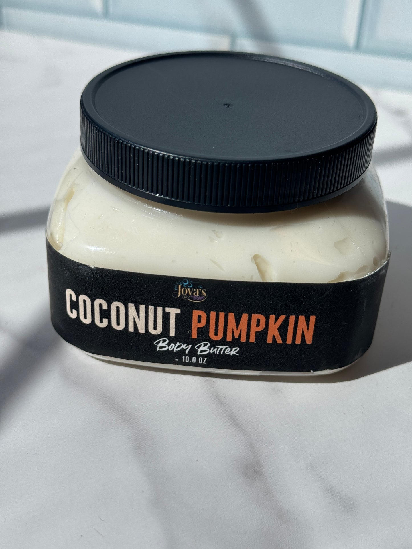 coconut pumpkin whipped body butter