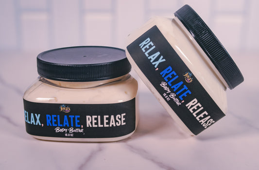 relax, relate, release whipped body butter