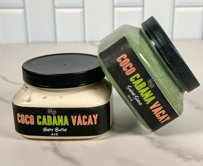 coco cabana vacay shea sugar scrub