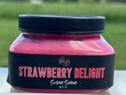 strawberry delight shea sugar scrub
