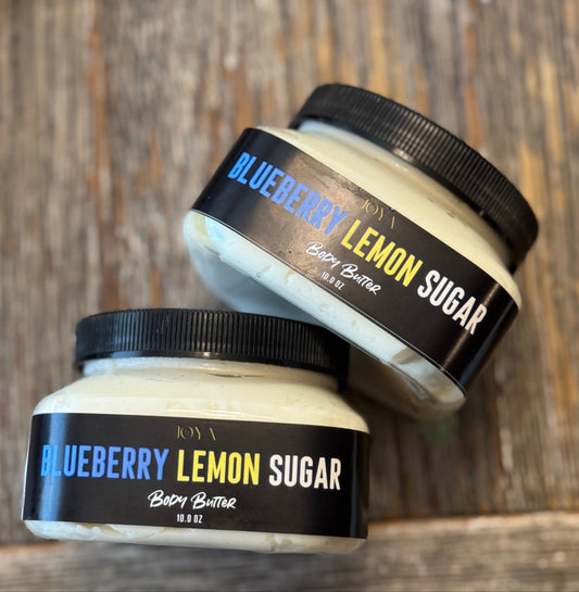 Blueberry Lemon Sugar whipped body butter